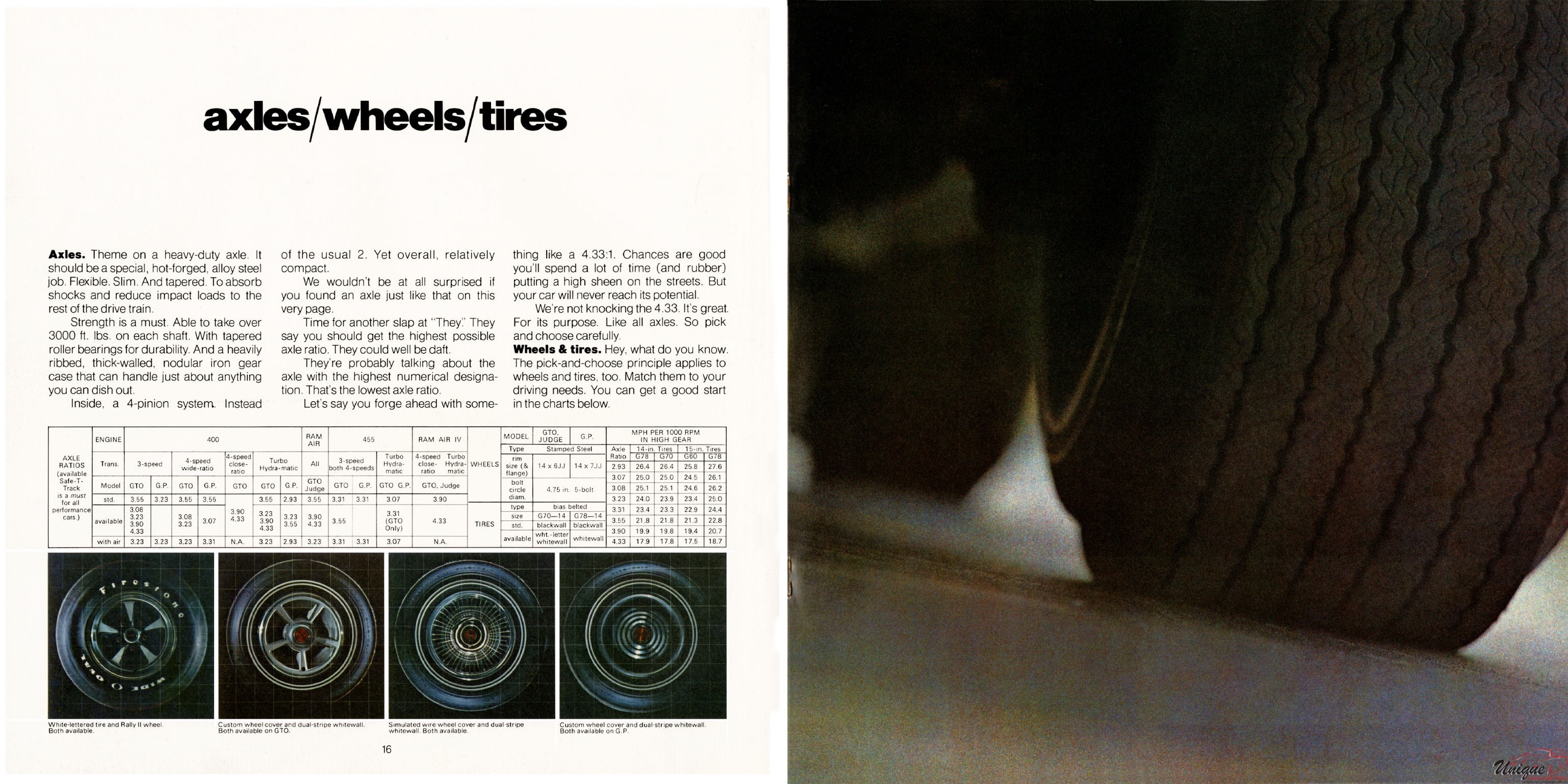 1970 Pontiac Performance Brochure Page 2